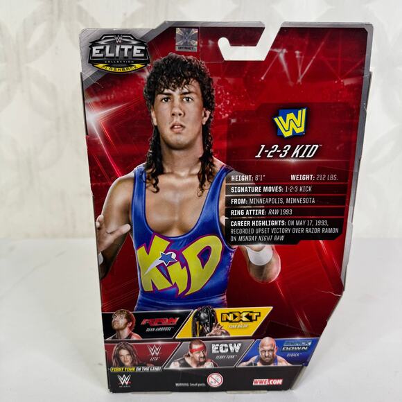 Mattel WWE Elite 123 Kid Action Figure X-Pac Sean Waltman Wrestling NWO Syxx DX - Picture 3 of 7